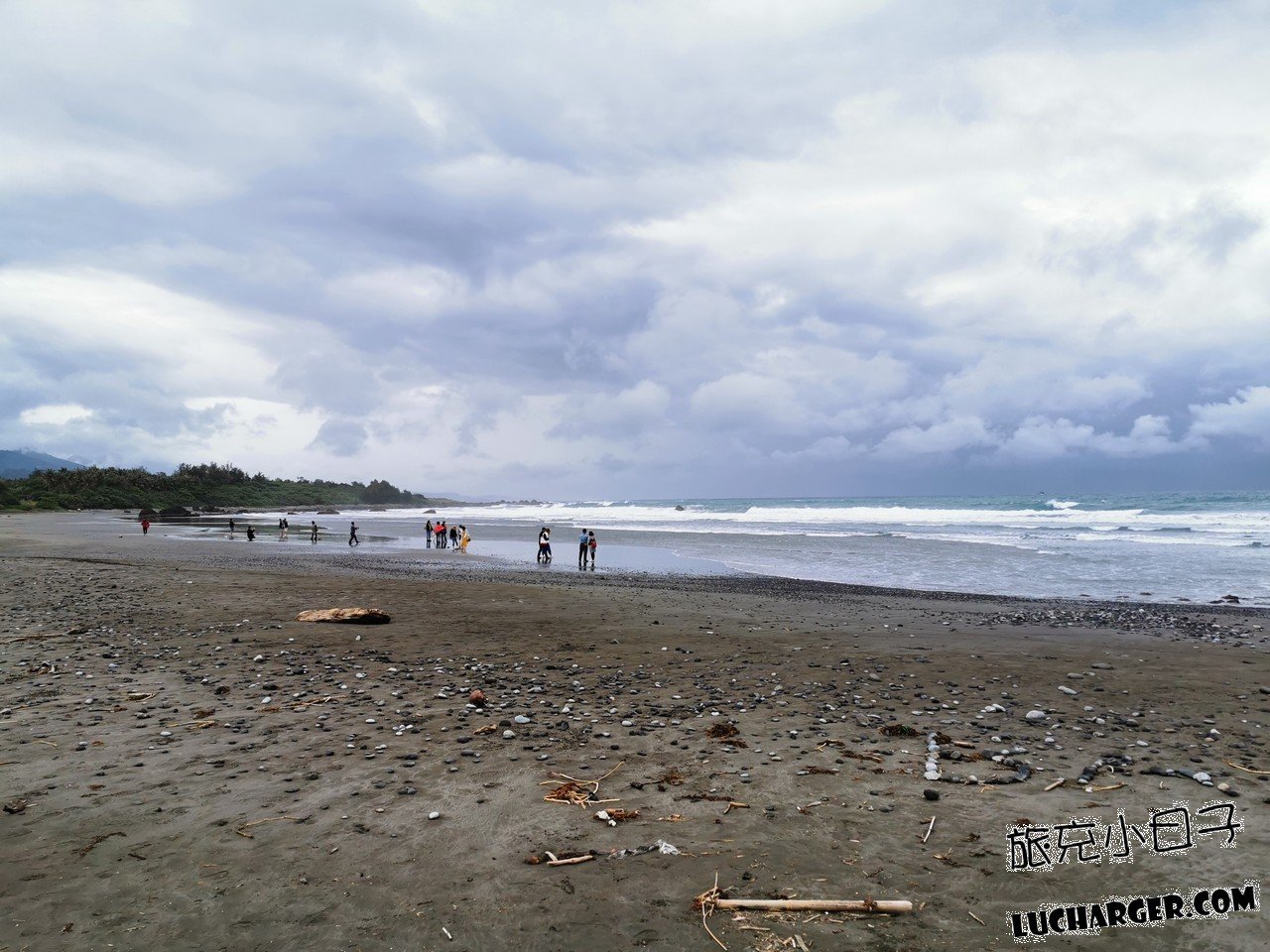 都歷沙灘海岸與濕沙景色