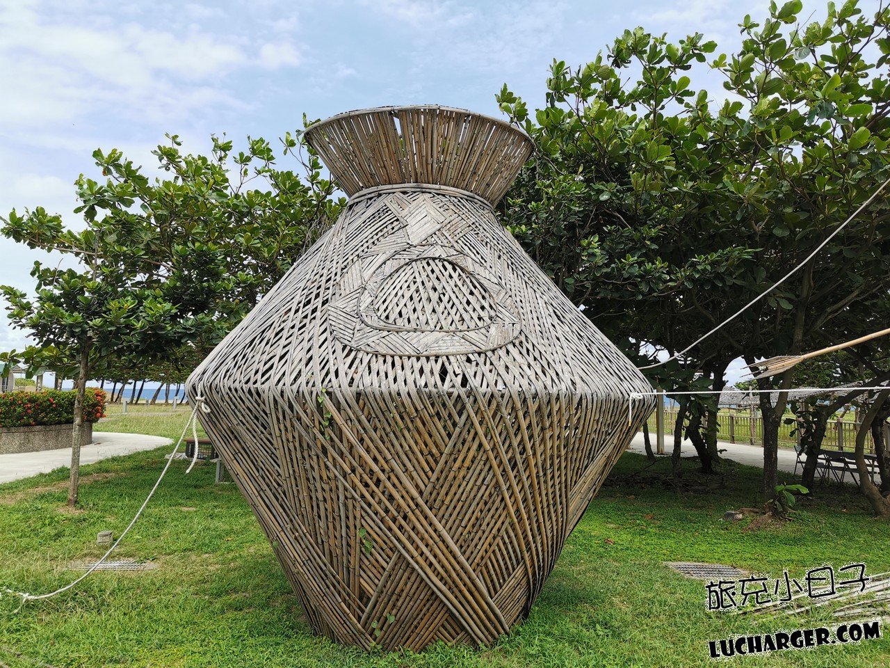 南田海岸親水公園面向太平洋的海岸景觀