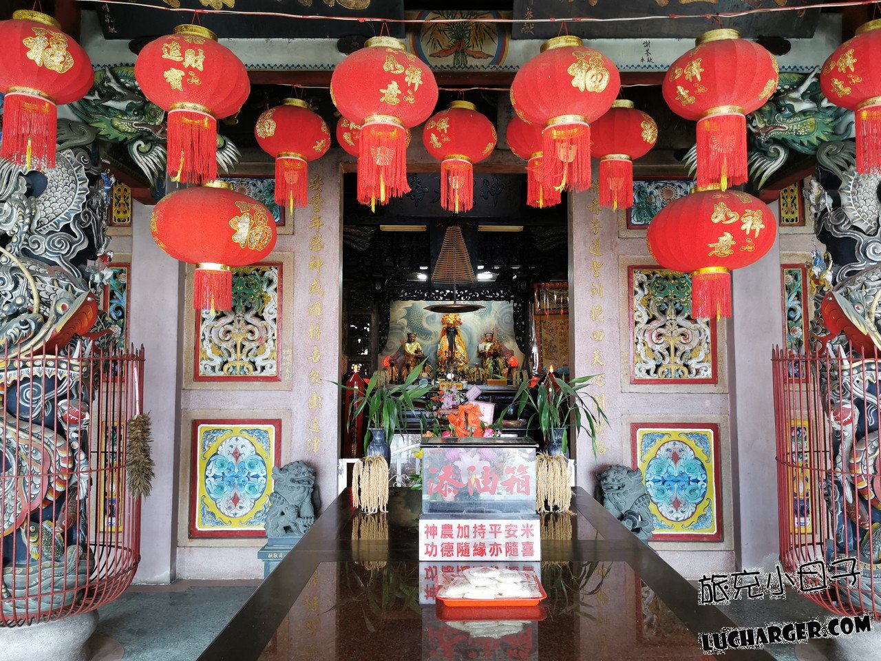池上保安宮神農大帝供奉空間