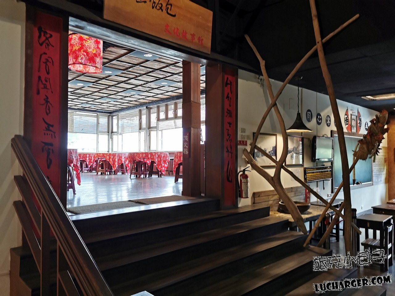 池上飯包文化故事館二樓展區入口