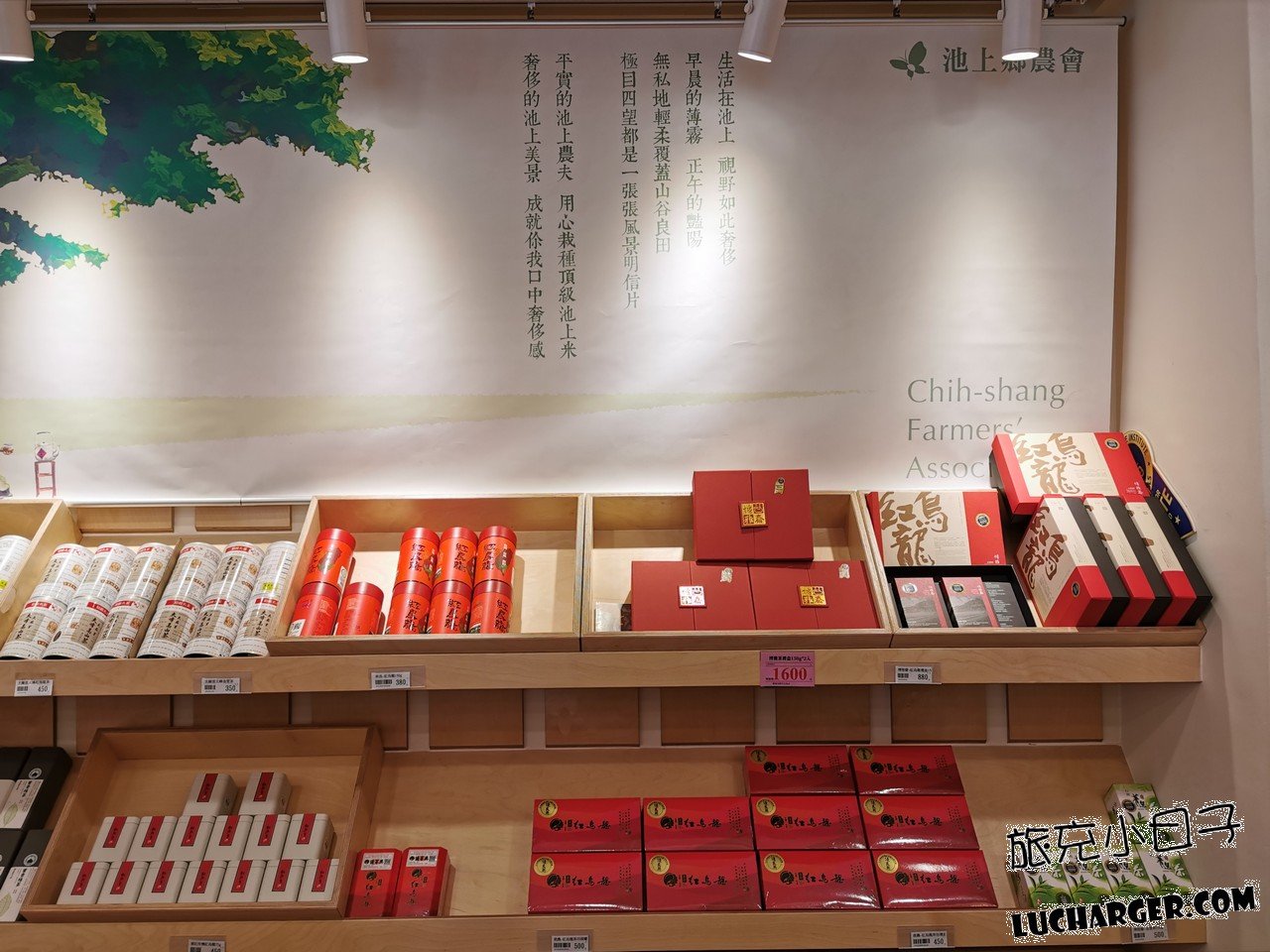 池上鄉農會直銷驛站台東紅茶商品