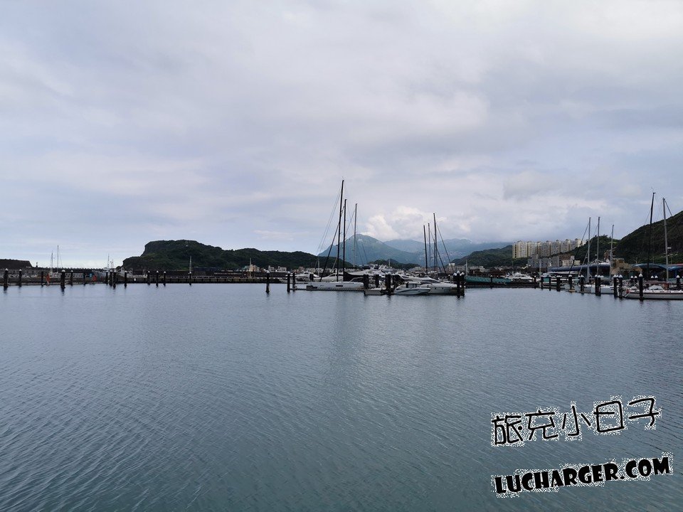 碧砂漁港八斗子觀光漁港入口與港區環境