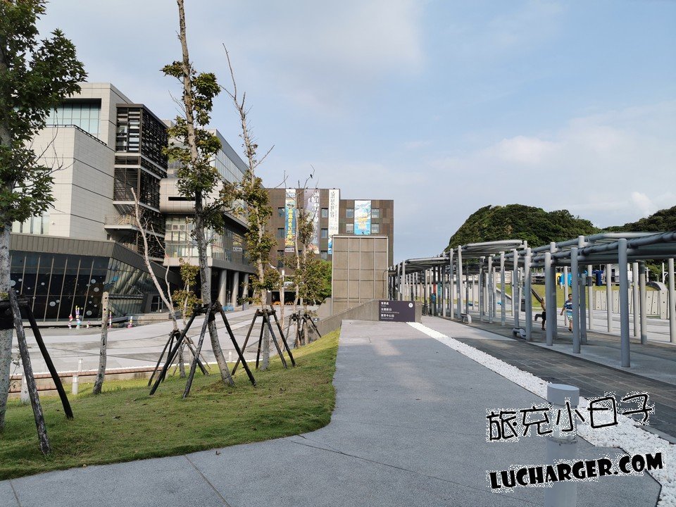 國立海洋科技博物館展館入口與參觀動線