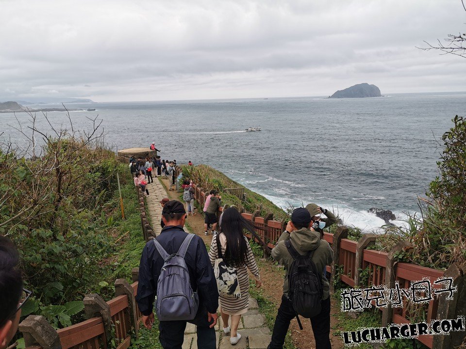 忘憂谷海防碉堡與基隆嶼海景